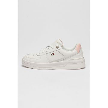 Pantofi sport de piele cu logo