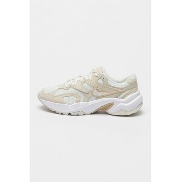 Pantofi sport din plasa cu talpa demi-wedge AL8