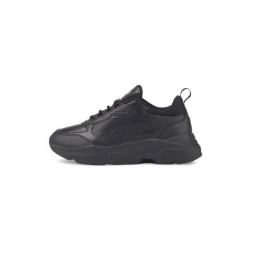 Pantofi sport low-top de piele ecologica Cassia