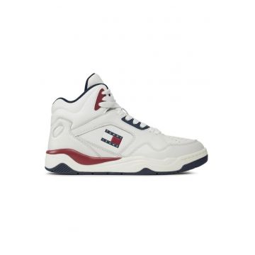 Pantofi sport  pentru Barbati - tjm basket mid top - EM0EM01318-0G1 - Alb