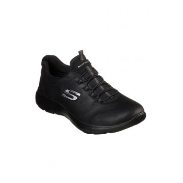 Pantofi sport slip-on din piele ecologica ITZ Bazik