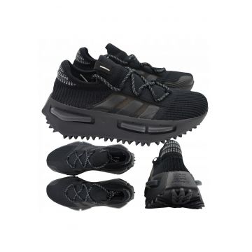 Pantofi Sportiva Barbati -  Nmd_S1 Fz6381 - Respirabila Si Confortabila - Amortizare - De Inalta Calitate - Durabila - Pentru Diverse Suprafete - 46 - Negru