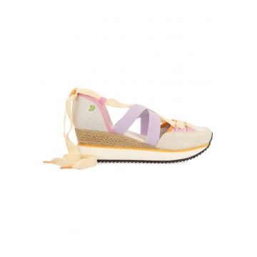 Pantofi sport cu garnituri de piele intoarsa si decupaje Sambor