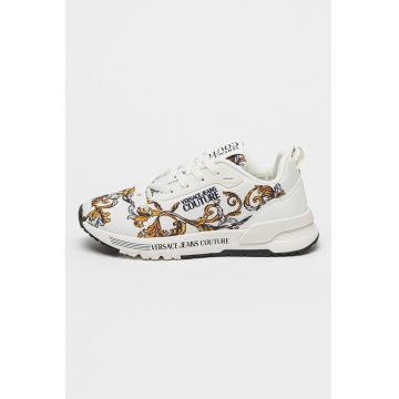 Pantofi sport cu logo contrastant