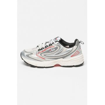 Pantofi sport de piele ecologica cu insertii de plasa Actix Retro