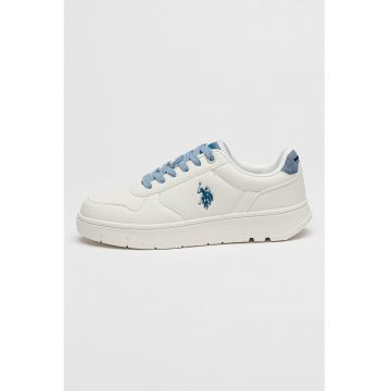 Pantofi sport din piele ecologica cu logo Sona