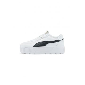Pantofi sport flatform din piele si piele ecologica Karmen Rebelle