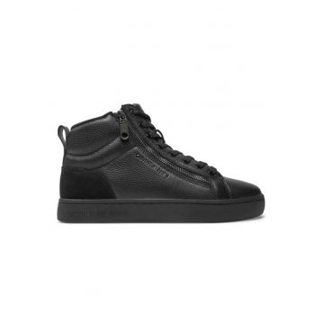 Pantofi sport  pentru Lifestyle - CLASSIC CUPSOLE ZIP MID I - YM0YM01156-0GJ - Negru