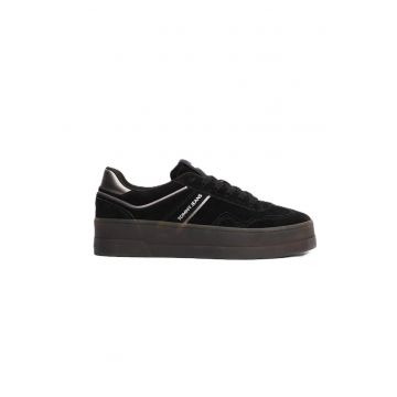 Pantofi sport  pentru Lifestyle - THE GREENWICH FLATFORM ELEVATE - EN0EN02676-BDS - Negru