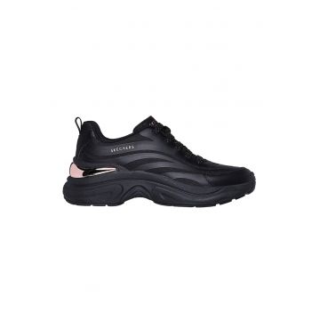 Pantofi sport slip-on cu insertii textile