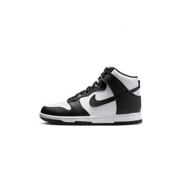 Pantofi  W Nike Dunk High Panda - Piele naturala - Alb/Negru - 44 EU 3037