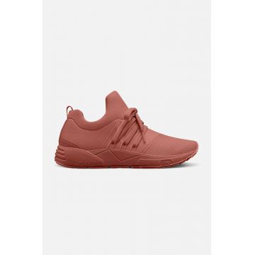 Arkk Copenhagen Pantofi culoarea roz, cu toc plat
