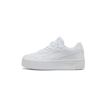 Pantofi sport Court Lally Skye flatform de piele ecologica
