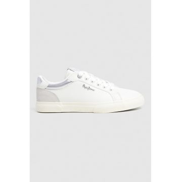 Pantofi sport cu detalii de piele intoarsa