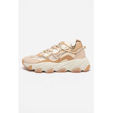 Pantofi sport cu garnituri de piele Extra Bis