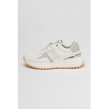 Pantofi sport cu insertii din piele intoarsa Lyn