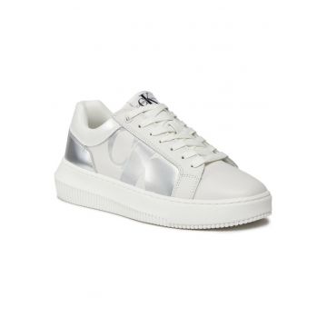 Pantofi sport dama -  Piele - Alb