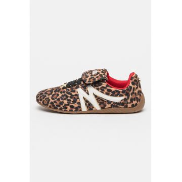 Pantofi sport de piele cu animal print Freekick-LE