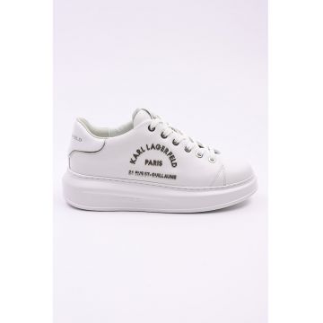 Pantofi sport de piele cu logo