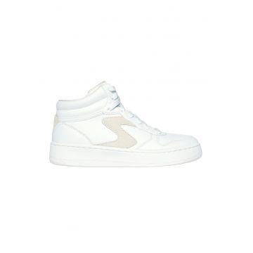 Pantofi sport mid-high din piele ecologica Court 92