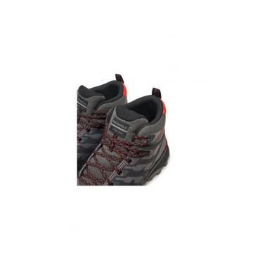 Bocanci trekking barbati  304345555 - Piele naturala - 41 EU - Gri