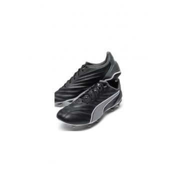 Ghete de fotbal barbati  304532290 - Piele ecologica - Negru