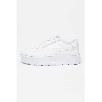 Pantofi sport flatform din piele si piele ecologica Karmen Rebelle