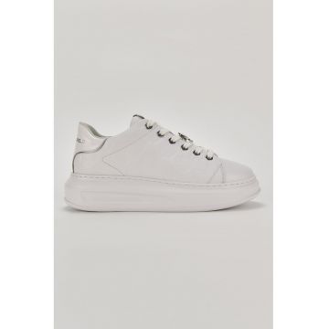 Pantofi sport wedge de piele