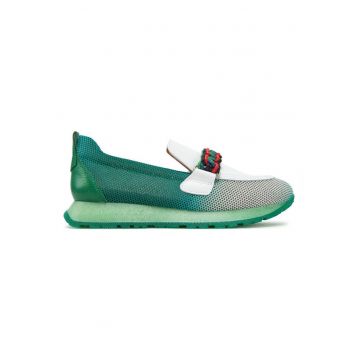 Pantofi dama  305054760 - Piele naturala - Verde