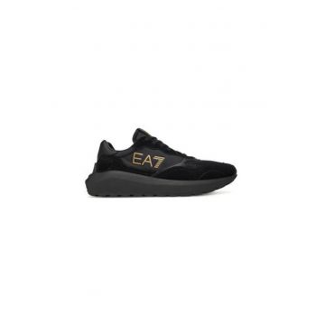 Pantofi sport barbati - X8X186 XK401 -  Emporio Armani - Textil - Negru