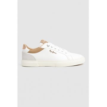 Pantofi sport cu detalii de piele intoarsa