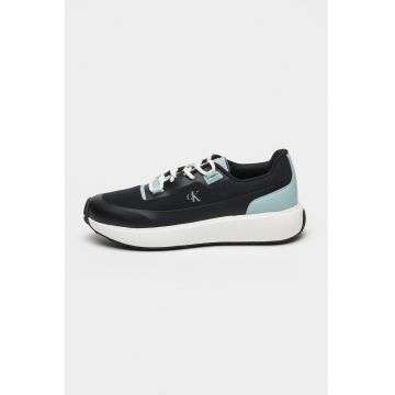 Pantofi sport cu garnituri din plasa Athleisure Runner