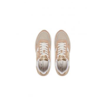 Pantofi sport dama - 2018651 -  Piele naturala - 35 EU - Bej/Alb