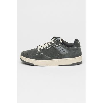 Pantofi sport de piele intoarsa cu logo Vincent