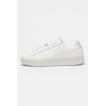 Pantofi sport din piele cu logo lateral
