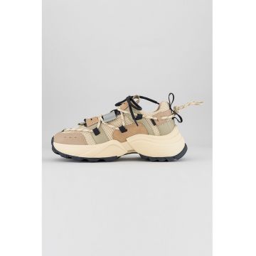 Pantofi sport masivi cu garnituri de plasa Tazmania