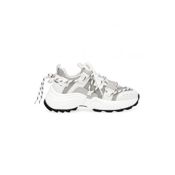 Pantofi sport masivi cu garnituri de plasa Tazmania