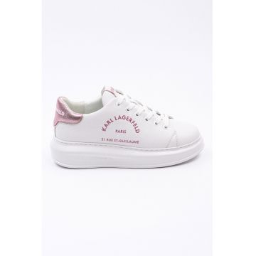 Pantofi sport de piele cu logo