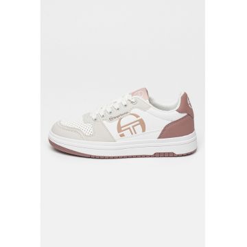 Pantofi sport de piele ecologica cu model colorbock