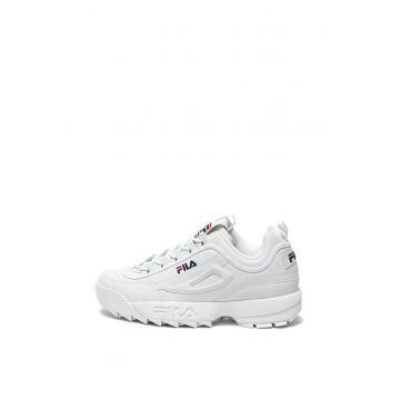 Pantofi sport de piele ecologica cu talpa masiva Disruptor 1010262