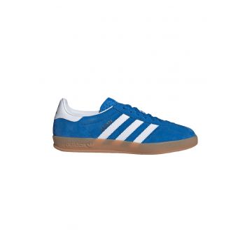 Pantofi sport din piele intoarsa cu logo Gazelle