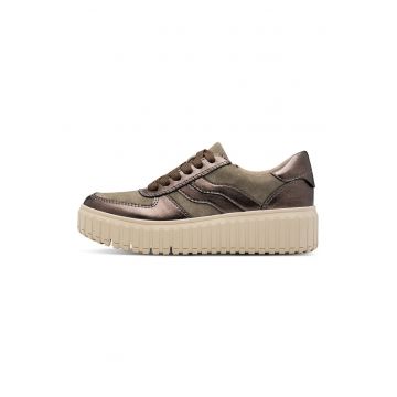 Pantofi sport flatform cu sireturi