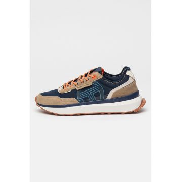 Pantofi sport wedge de piele intoarsa Verona