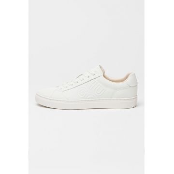 Pantofi sport cu detaliu cu logo in relief