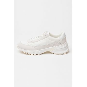 Pantofi sport cu insertii din piele intoarsa - pentru alergare Hike