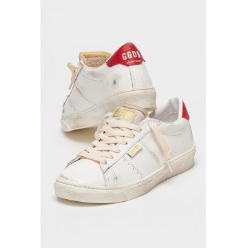 Pantofi sport din piele cu detaliu logo Matchstar