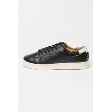 Pantofi sport din piele cu sireturi