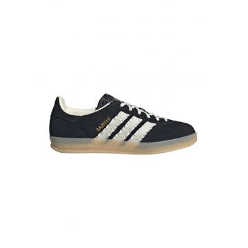 Pantofi sport din piele intoarsa cu logo Gazelle