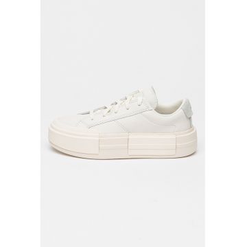 Pantofi sport flatform de piele Cruise