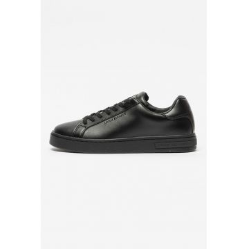 Pantofi sport low-cut de piele